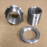 Custom alloy air bag suspension mounts